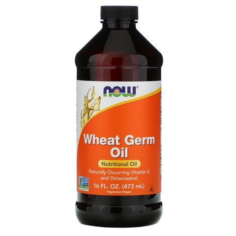 Масло зародків пшениці, Wheat Germ Oil, Now Foods, 473 мл NOW-01880 фото