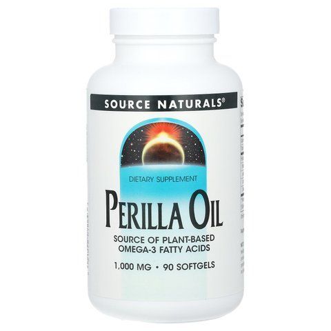 Масло перилли, Perilla Oil, Source Naturals, 1000 мг, 90 капсул SNS-01864 фото
