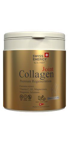 Колаген, комплекс преміум-класу (II тип), JOINT COLLAGEN, Swiss Energy, для гнучкості суглобів, міцності зв'язок та сухожиль, зі смаком меду та лимону, 240 г SWE-96219 фото