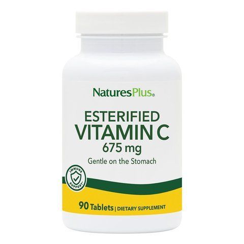 Вітамін С естерифікований, Esterified Vitamin C, Nature's Plus, 675 мг, 90 таблеток NAP-02212 фото