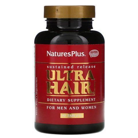 Комплекс для волосся, Ultra Hair, Nature's Plus, 90 таблеток NAP-04842 фото
