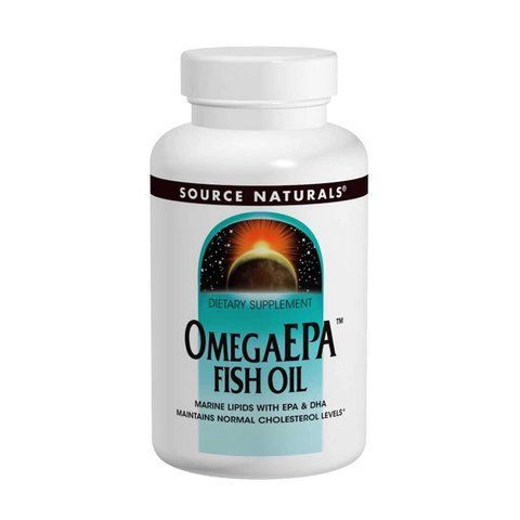 Риб'ячий жир Омега-3, Omegaepa Fish Oil, Source Naturals, 1000 мг, 100 капсул SNS-00628 фото