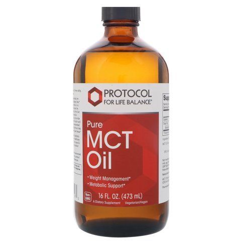 Олія MCT, Pure MCT Oil, Protocol for Life Balance, 473 мл PRT-12197 фото