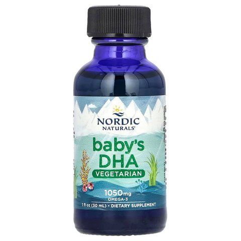 Риб'ячий жир для дітей, Babys DHA, Nordic Naturals, вегетаріанський, 30 мл. NOR-01670 фото