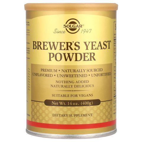 Пивні дріжджі, Brewer's Yeast, Solgar, порошок, 400 гр. SOL-00380 фото
